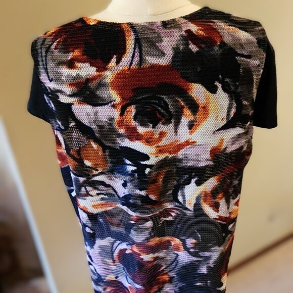 Mr. Max Fashions, XL, Vest, Multicolor, Polyester, Long Line, Sheer, BOHO, Rare - Picture 3 of 5